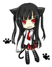 Ojounyan (Miss Little Meow) sticker #340585