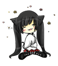 Ojounyan (Miss Little Meow) sticker #340591