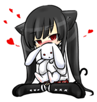 Ojounyan (Miss Little Meow) sticker #340594