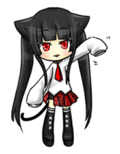 Ojounyan (Miss Little Meow) sticker #340598