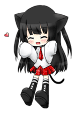 Ojounyan (Miss Little Meow) sticker #340608