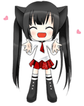 Ojounyan (Miss Little Meow) sticker #340610