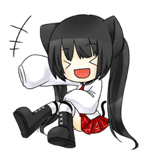 Ojounyan (Miss Little Meow) sticker #340623