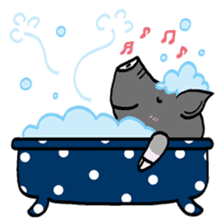 Pleasant friends and miniature pig Maruo sticker #340987