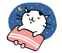 Daily life of a B&W cat sticker #341428
