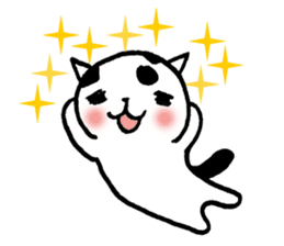 Daily life of a B&W cat sticker #341431