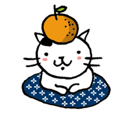 Daily life of a B&W cat sticker #341432