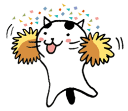 Daily life of a B&W cat sticker #341438