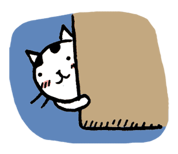 Daily life of a B&W cat sticker #341449