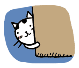 Daily life of a B&W cat sticker #341449