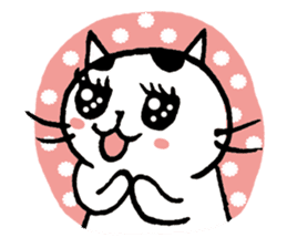 Daily life of a B&W cat sticker #341458