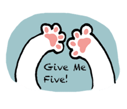 Daily life of a B&W cat sticker #341464