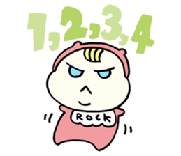 Rock Baby 2 sticker #341581