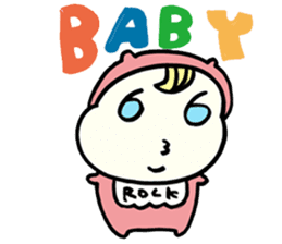 Rock Baby 3 sticker #341780