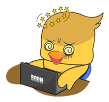 CHICKABOOM sticker #342384