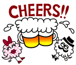 Mr Bubble & Cotton Puppy sticker #342410