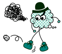 Mr Bubble & Cotton Puppy sticker #342418