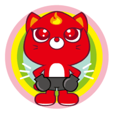 Fighting Cat sticker #342560