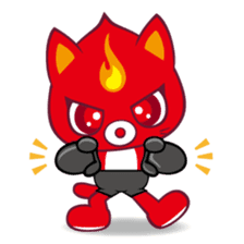 Fighting Cat sticker #342564