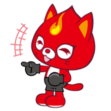 Fighting Cat sticker #342567