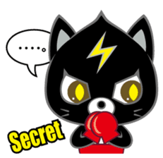 Fighting Cat sticker #342578