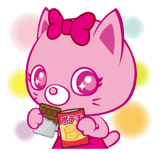 Fighting Cat sticker #342583