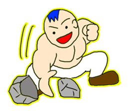 Muscle Baby sticker #342858