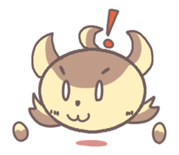 The mark of aho hair sticker #343334