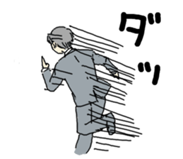 office worker Mr.Hayasaka sticker #343444