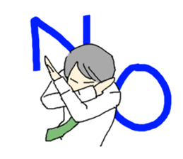 office worker Mr.Hayasaka sticker #343457