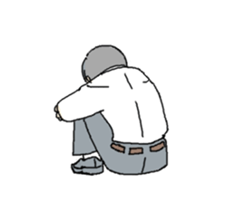 office worker Mr.Hayasaka sticker #343460