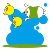 chicken and chicks sticker #344172