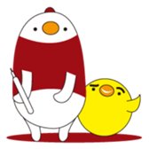 chicken and chicks sticker #344184