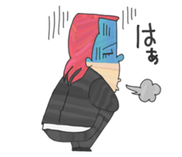 "Tsuppari" High School(Hiragana) sticker #344196