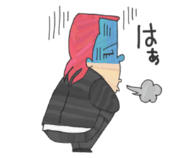 "Tsuppari" High School(Hiragana) sticker #344196