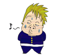 "Tsuppari" High School(Hiragana) sticker #344197