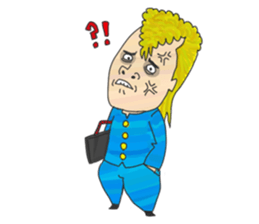 "Tsuppari" High School(Hiragana) sticker #344198