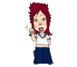 "Tsuppari" High School(Hiragana) sticker #344202