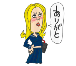 "Tsuppari" High School(Hiragana) sticker #344216