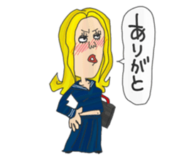 "Tsuppari" High School(Hiragana) sticker #344216