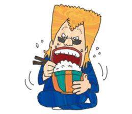 "Tsuppari" High School(Hiragana) sticker #344223