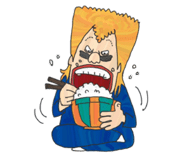 "Tsuppari" High School(Hiragana) sticker #344223