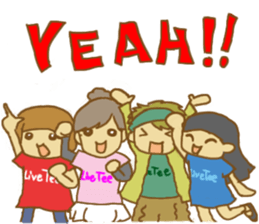 LIVE GIRLS sticker #344450