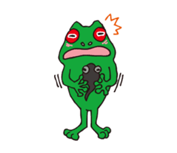 Bike & Frog sticker #344795