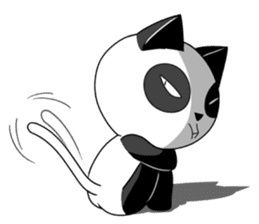 Panta the cat sticker #344857