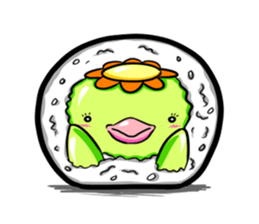 Cucumber-Maki Maki-chan sticker #344905