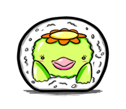 Cucumber-Maki Maki-chan sticker #344905