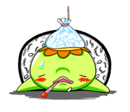 Cucumber-Maki Maki-chan sticker #344909