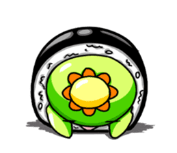 Cucumber-Maki Maki-chan sticker #344911