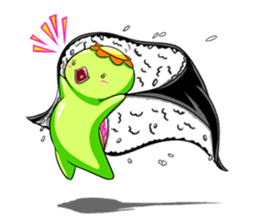 Cucumber-Maki Maki-chan sticker #344916